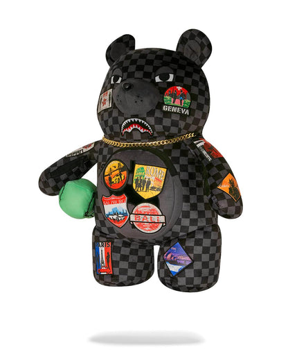 Sprayground GLOBAL MOGUL UNLIMITED MILES MONEYBEAR TEDDYBEAR BACKPACK