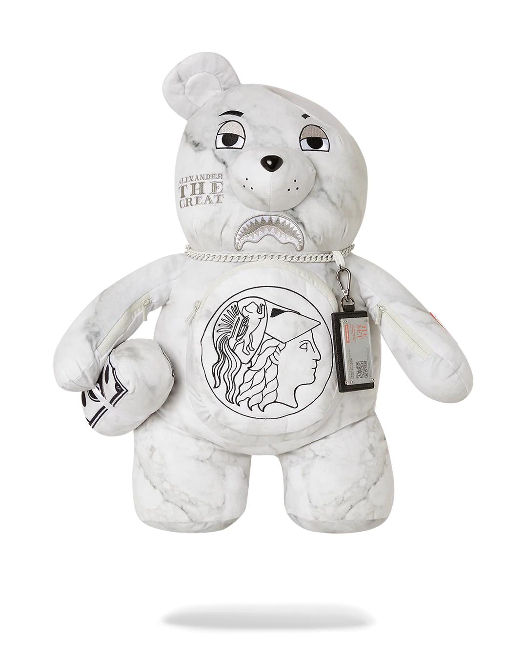 Sprayground THE MET ALEXANDER THE GREAT MACEDONIAN TEDDYBEAR BACKPACK