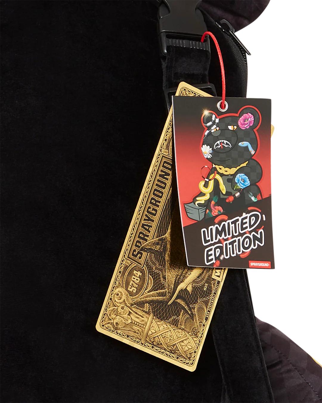 Sprayground JARDIN D'EDEN MONEYBEAR TEDDYBEAR BACKPACK