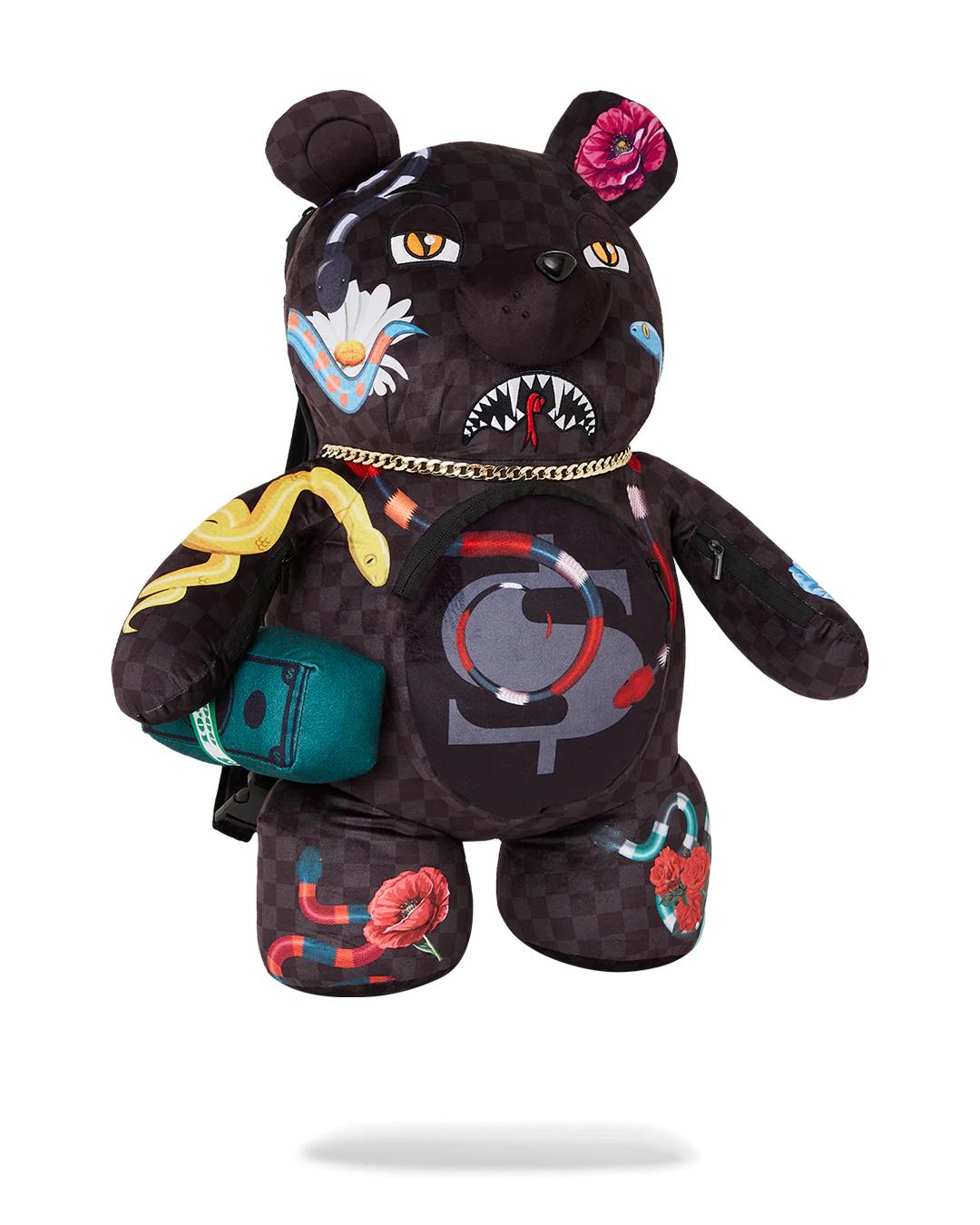 Sprayground JARDIN D'EDEN MONEYBEAR TEDDYBEAR BACKPACK