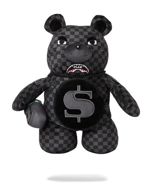 Sprayground WHAT THE BEEP' SHARK MONEYBEAR TEDDYBEAR BACKPACK