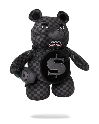 Sprayground WHAT THE BEEP' SHARK MONEYBEAR TEDDYBEAR BACKPACK