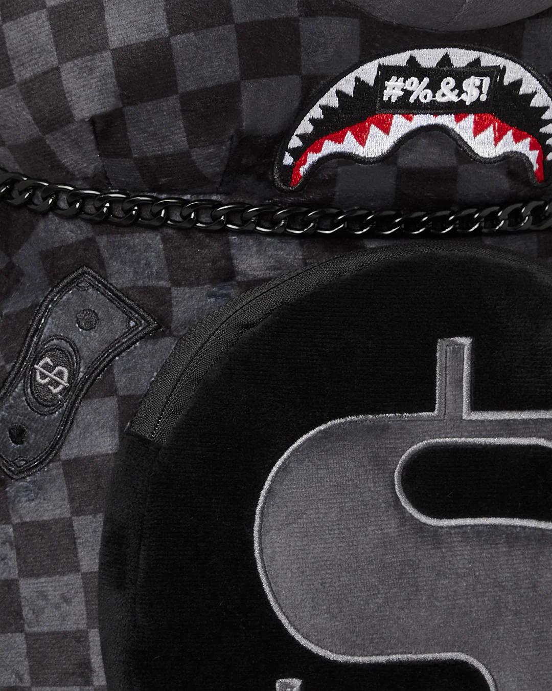 Sprayground WHAT THE BEEP' SHARK MONEYBEAR TEDDYBEAR BACKPACK