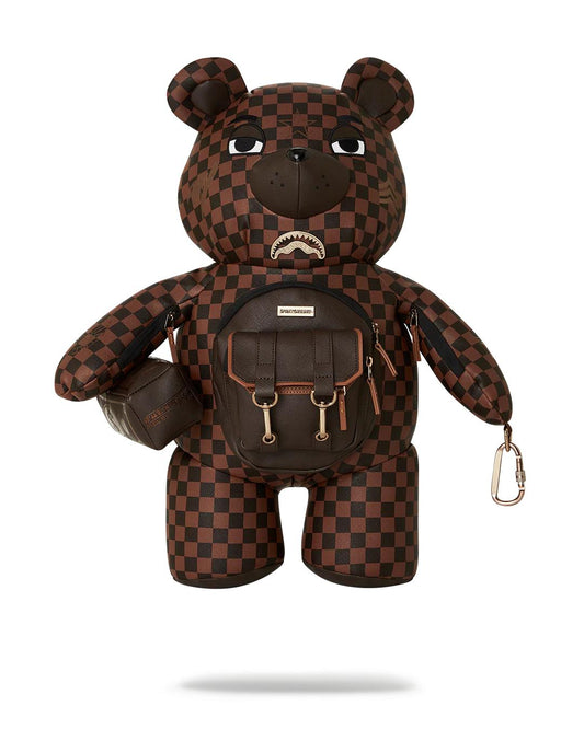 Sprayground CHECKMATE ROYALE MONEYBEAR TEDDYBEAR BACKPACK
