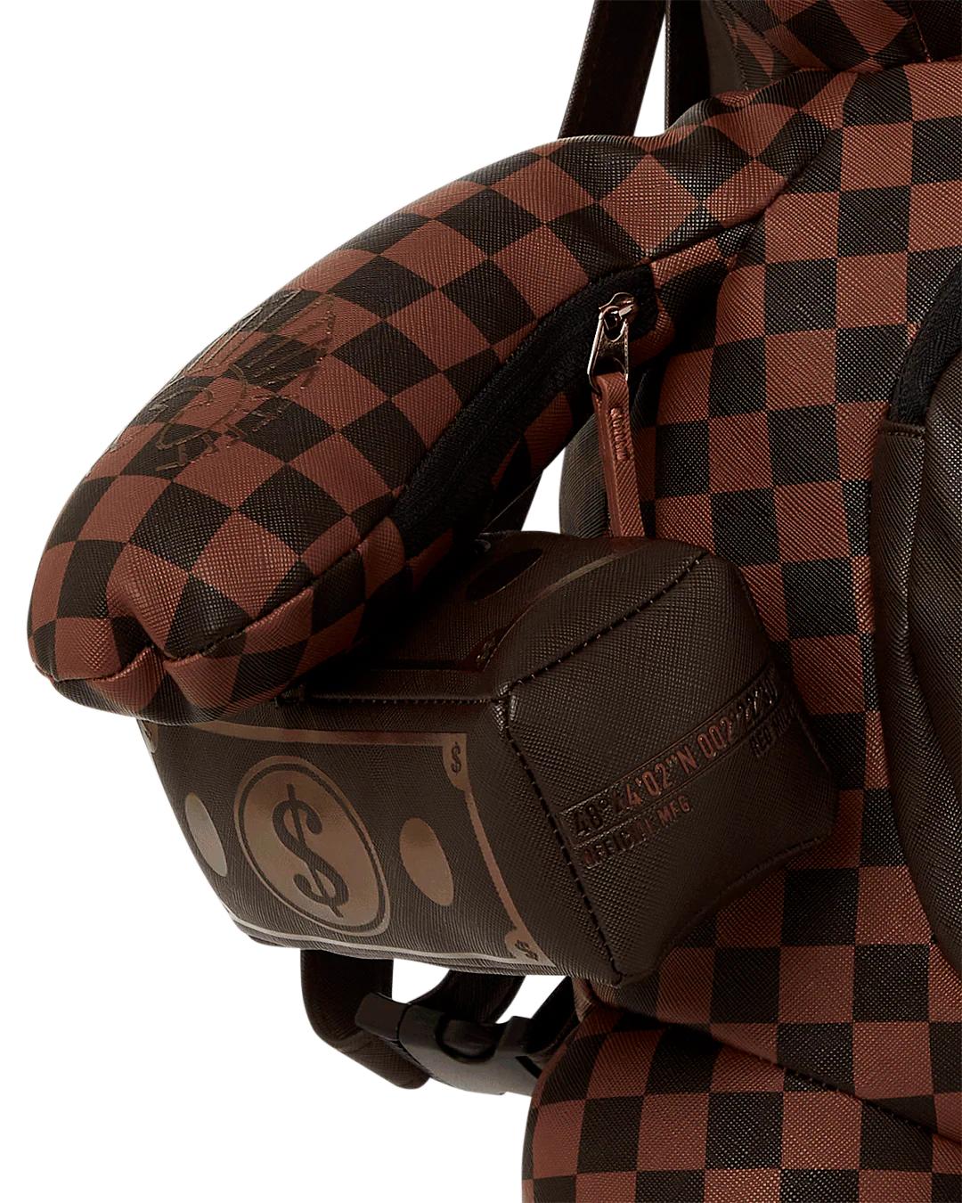 Sprayground CHECKMATE ROYALE MONEYBEAR TEDDYBEAR BACKPACK