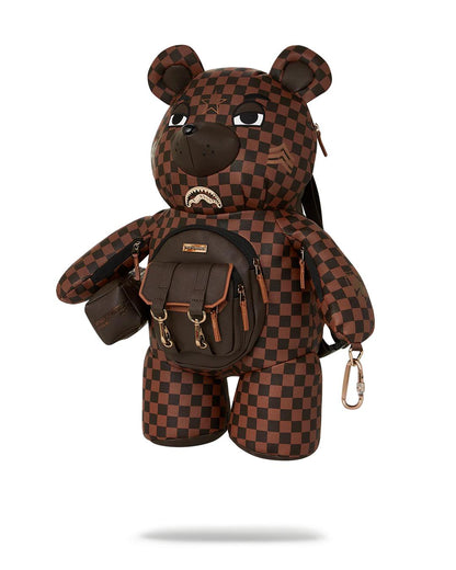 Sprayground CHECKMATE ROYALE MONEYBEAR TEDDYBEAR BACKPACK