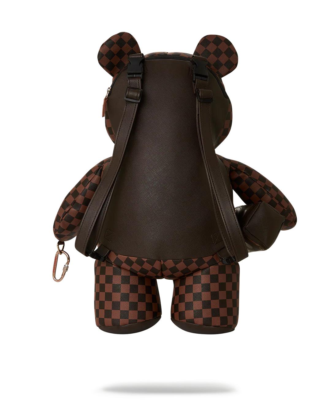 Sprayground CHECKMATE ROYALE MONEYBEAR TEDDYBEAR BACKPACK
