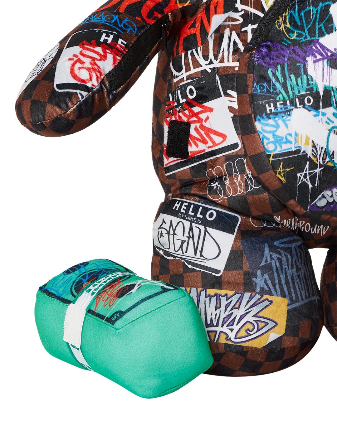 Sprayground SHARKS IN PARIS THE RIZZ MONEYBEAR TEDDYBEAR BACKPACK