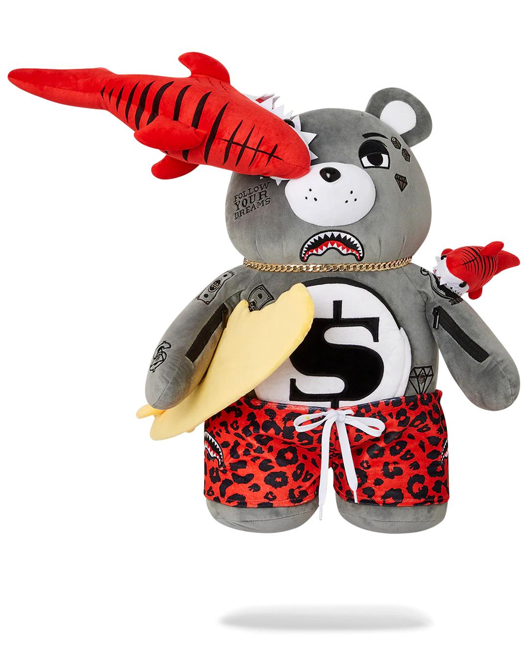 Sprayground SHARK FRIENDS MONEYBEAR TEDDYBEAR BACKPACK