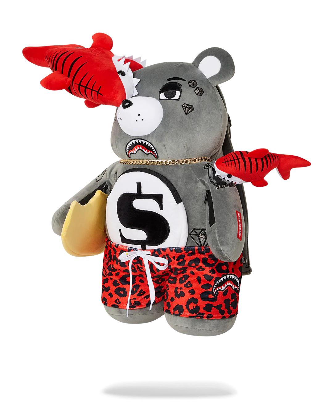 Sprayground SHARK FRIENDS MONEYBEAR TEDDYBEAR BACKPACK