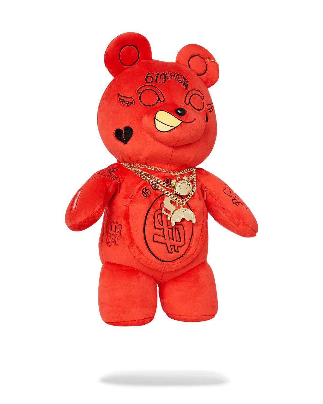 Sprayground DIABLO PLUSH TEDDYBEAR BACKPACK