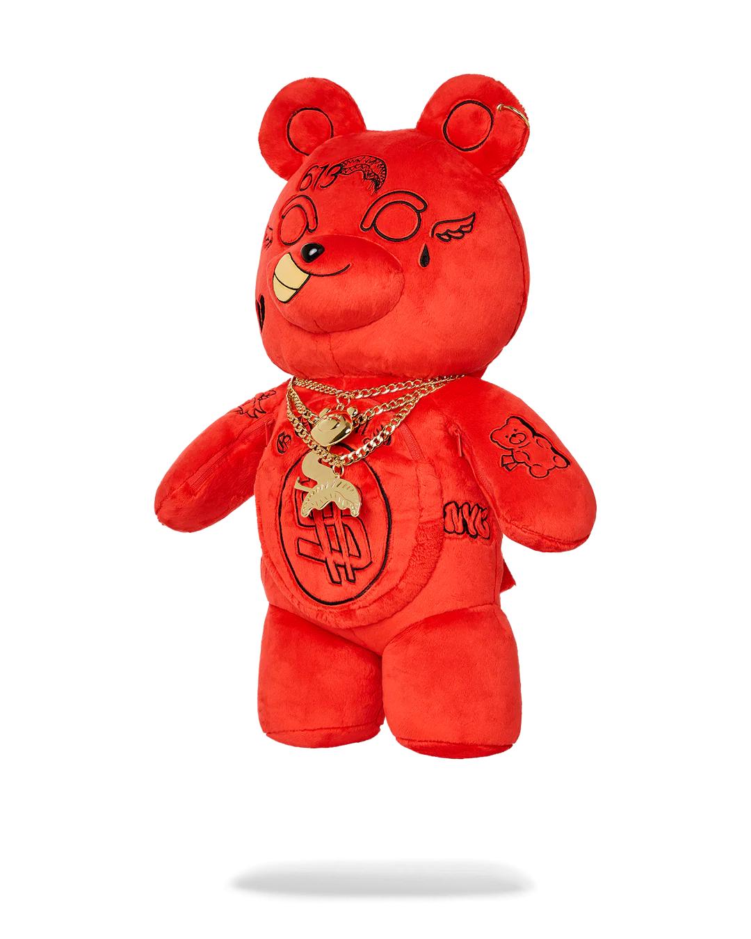 Sprayground DIABLO PLUSH TEDDYBEAR BACKPACK