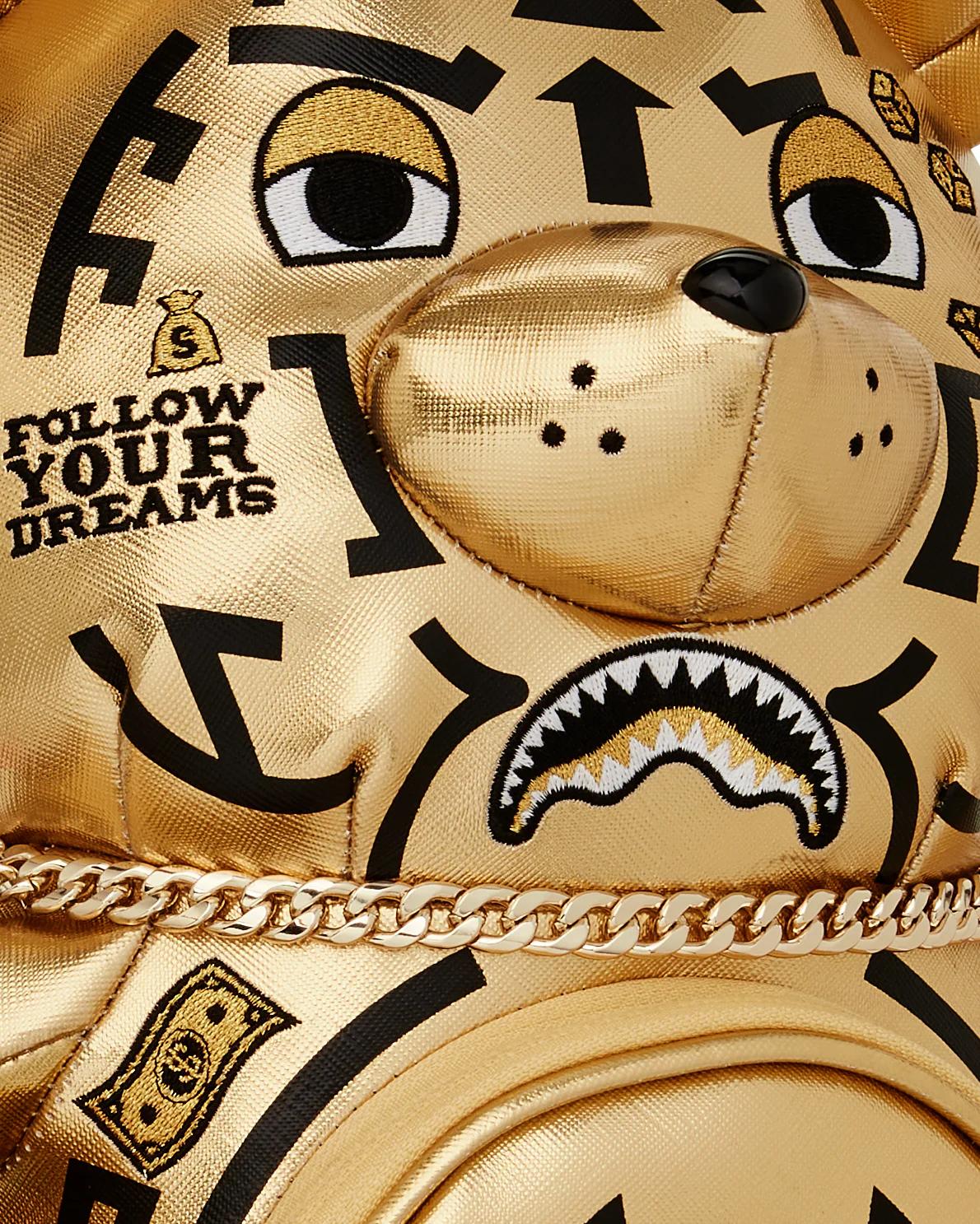 Sprayground A.I.8 AFRICAN INTELLIGENCE PATH TO THE FUTURE II MEDIUM MONEYBEAR TEDD