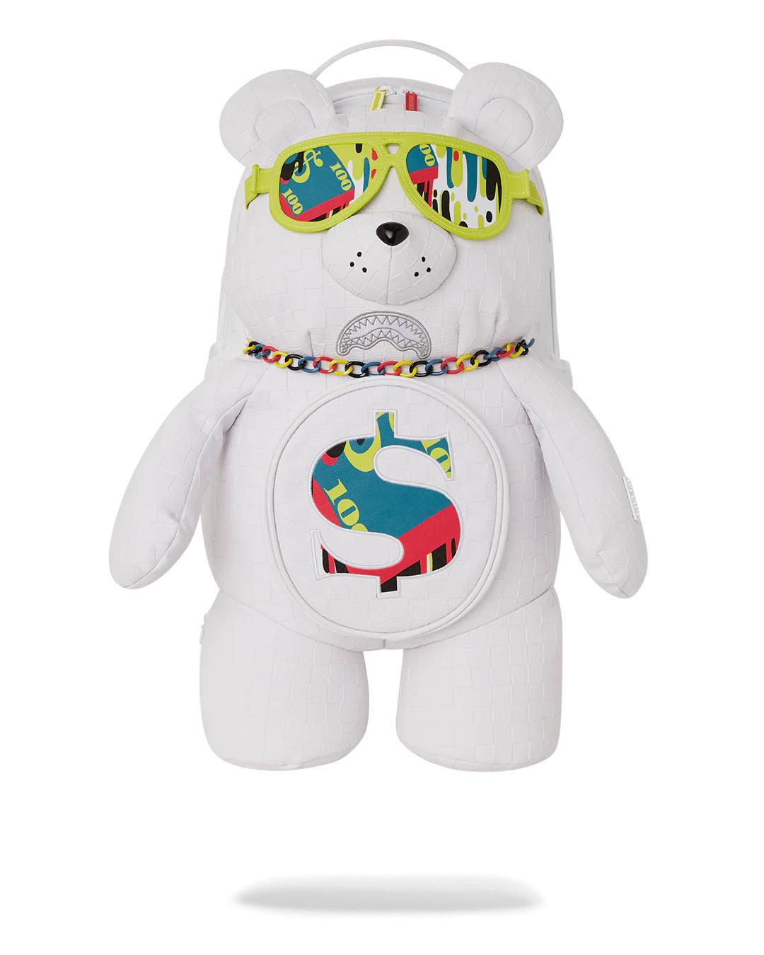 Sprayground SHOW UP SHOW OUT MONEYBEAR TEDDYBEAR BACKPACK