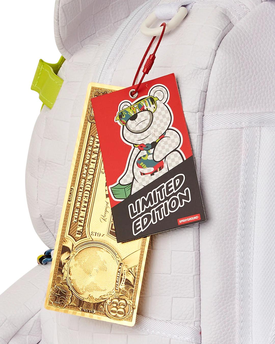 Sprayground SHOW UP SHOW OUT MONEYBEAR TEDDYBEAR BACKPACK