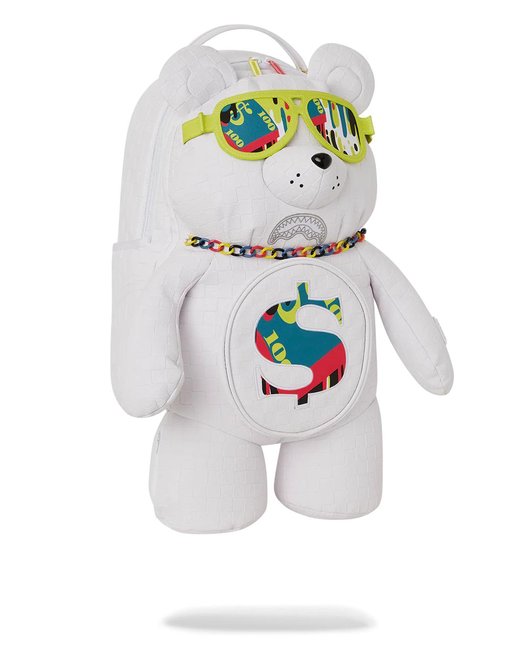 Sprayground SHOW UP SHOW OUT MONEYBEAR TEDDYBEAR BACKPACK