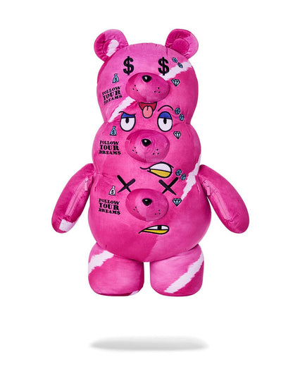 Sprayground THE 3 HEADED BEAR PLUSH TEDDYBEAR BACKPACK