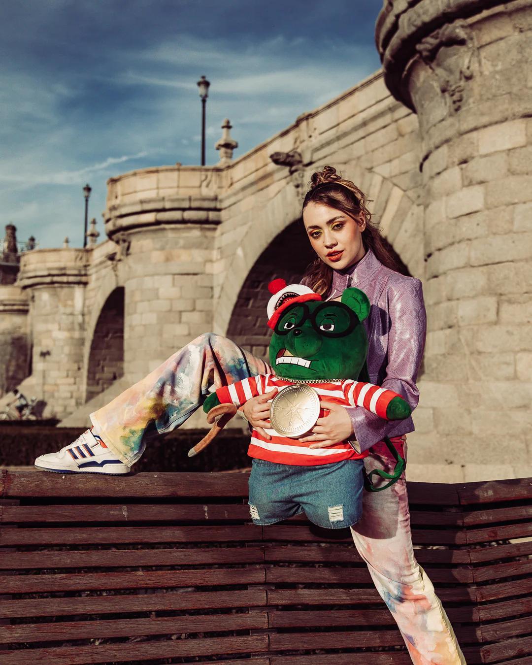 Sprayground WHERES WALDO MONEYBEAR TEDDYBEAR BACKPACK