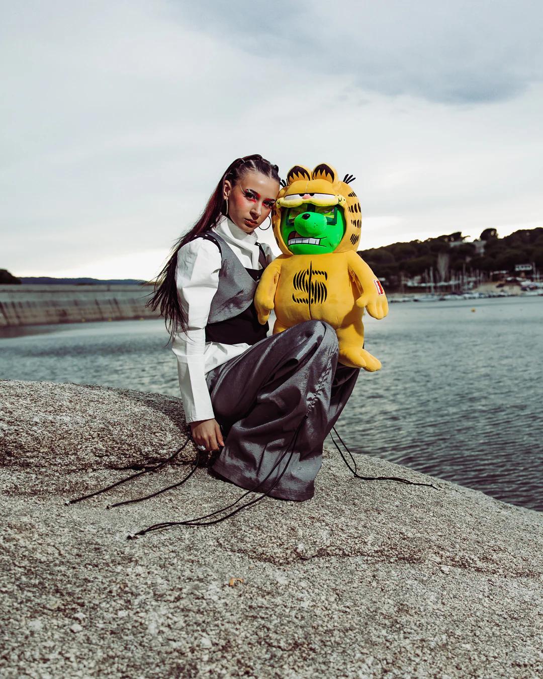 Sprayground GARFIELD MONEYBEAR SUIT TEDDYBEAR BACKPACK