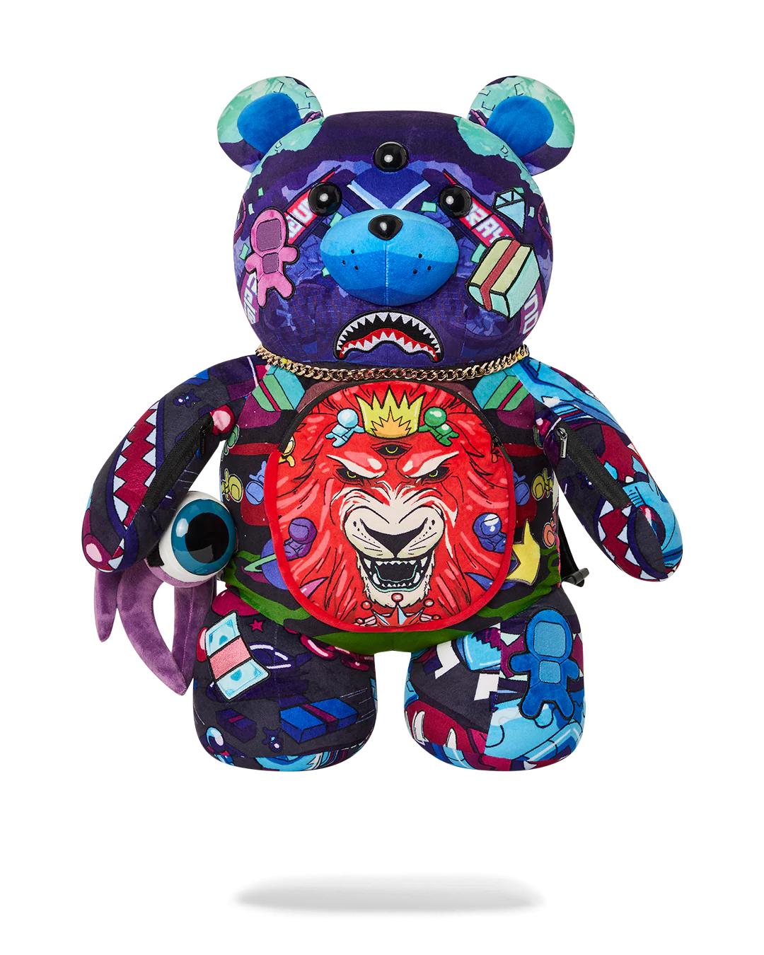 Sprayground ASTRO TWILIGHT MONEYBEAR TEDDYBEAR BACKPACK