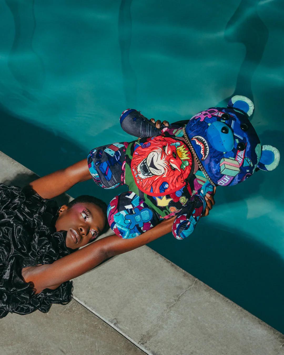 Sprayground ASTRO TWILIGHT MONEYBEAR TEDDYBEAR BACKPACK