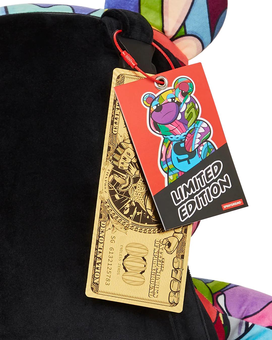 Sprayground STEADY TRIPPIN MONEYBEAR TEDDYBEAR BACKPACK