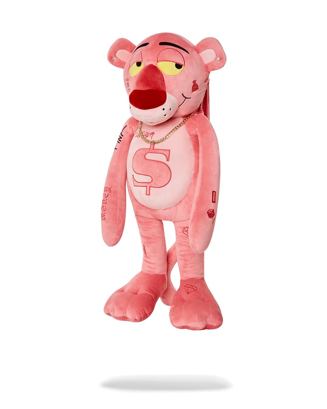 Sprayground PINK PANTHER UP TO NO GOOD TEDDY BEAR BACKPACK