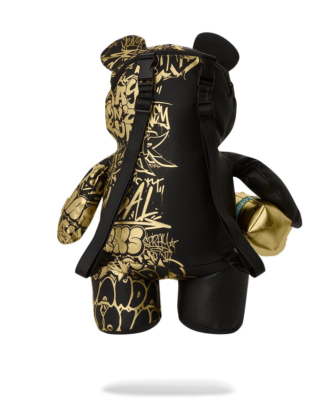 Sprayground HALF GRAFF GLIDE MONEYBEAR TEDDYBEAR BACKPACK