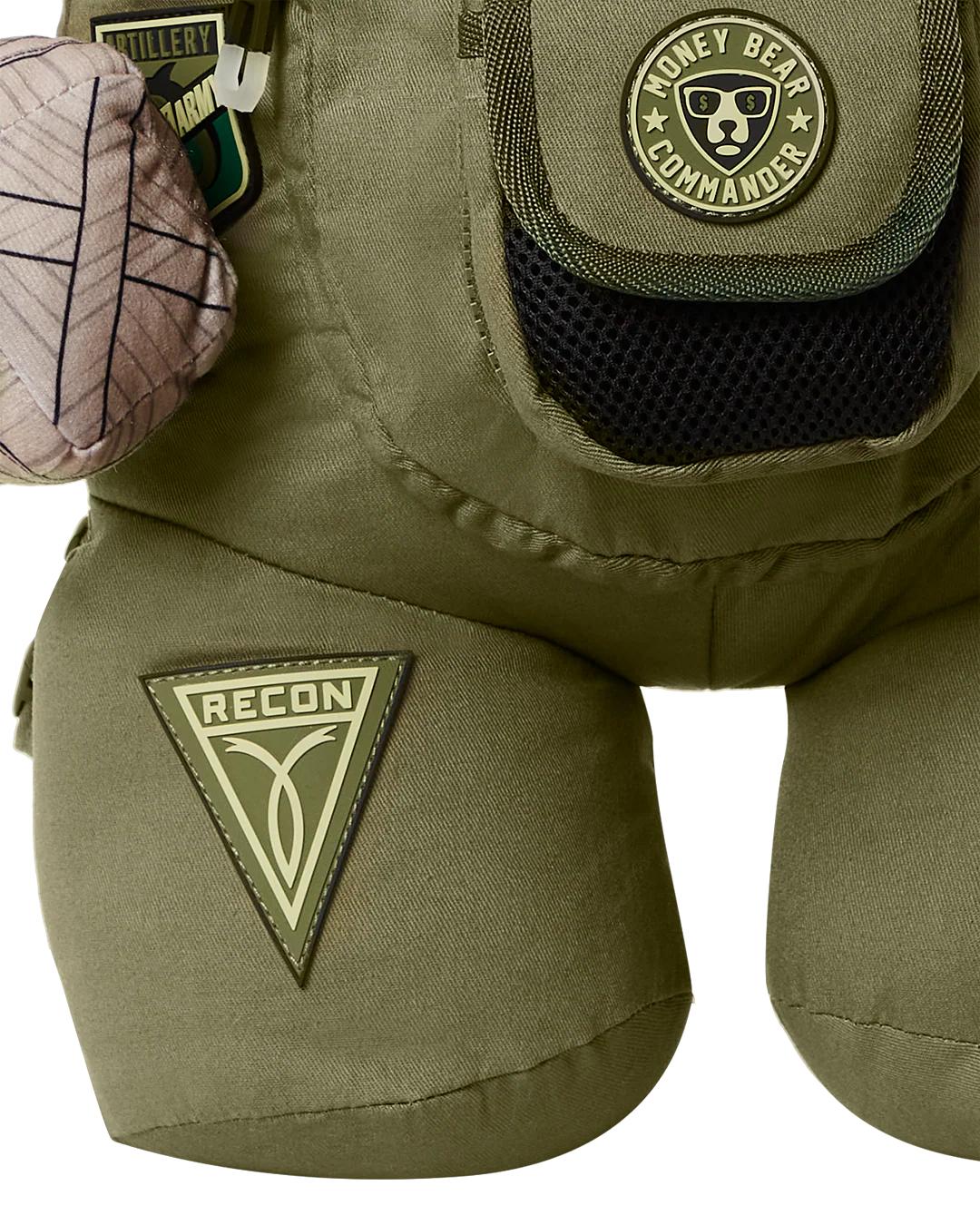 Sprayground SPECIAL OPS FULL THROTTLE MONEYBEAR TEDDYBEAR BACKPACK