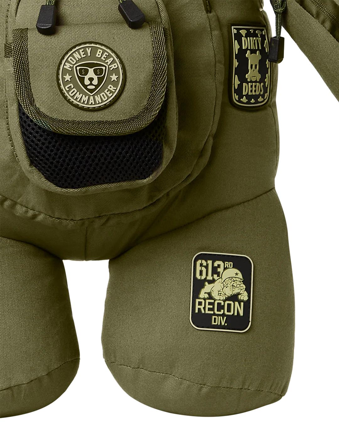 Sprayground SPECIAL OPS FULL THROTTLE MONEYBEAR TEDDYBEAR BACKPACK