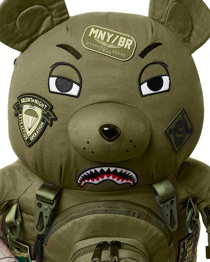 Sprayground SPECIAL OPS FULL THROTTLE MONEYBEAR TEDDYBEAR BACKPACK