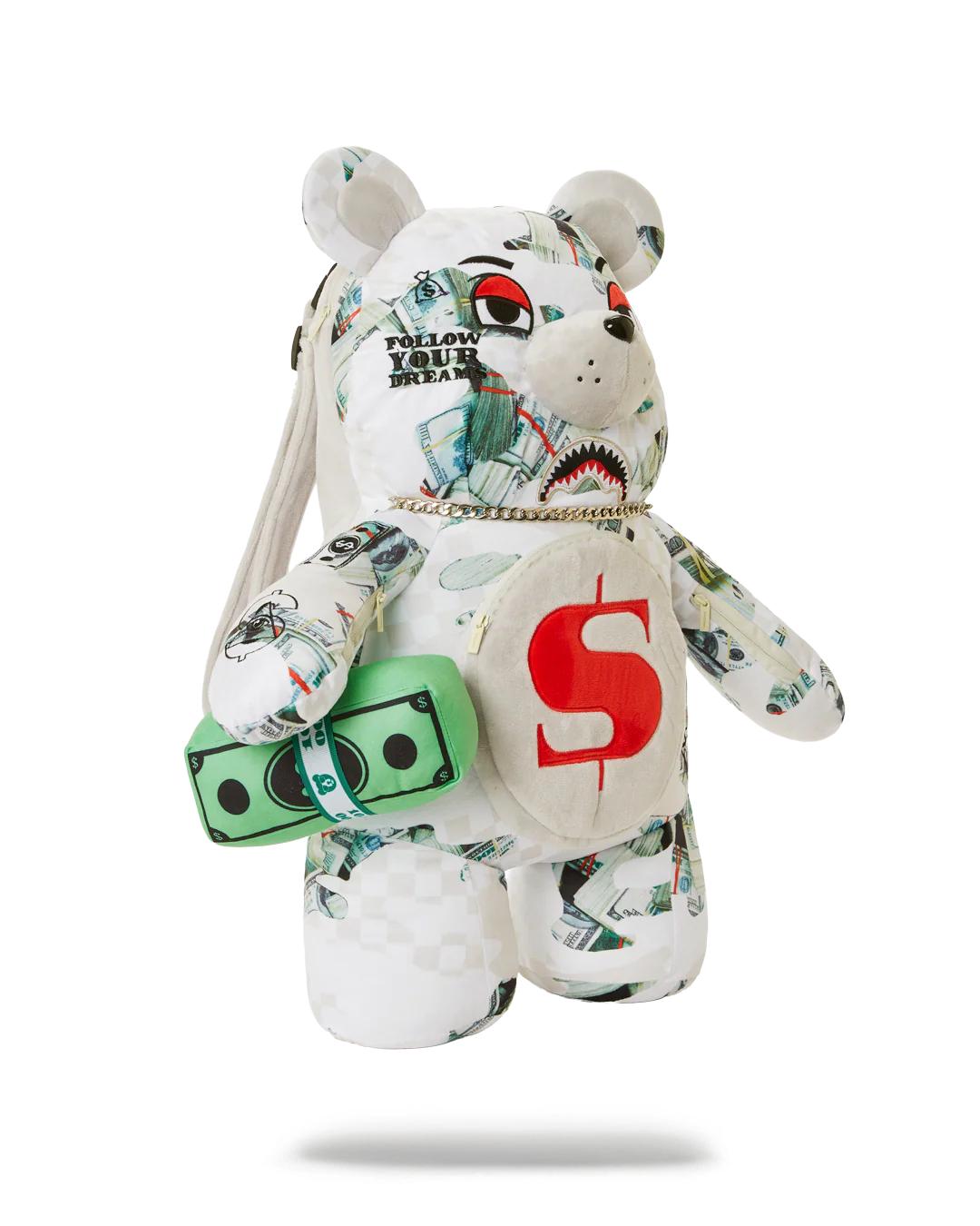 Sprayground FEROCIOU$ MONEYBEAR TEDDYBEAR BACKPACK