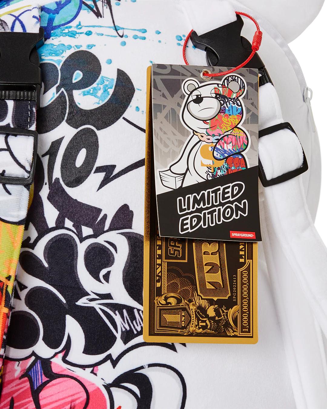 Sprayground HALF GRAFF MONEYBEAR TEDDYBEAR BACKPACK