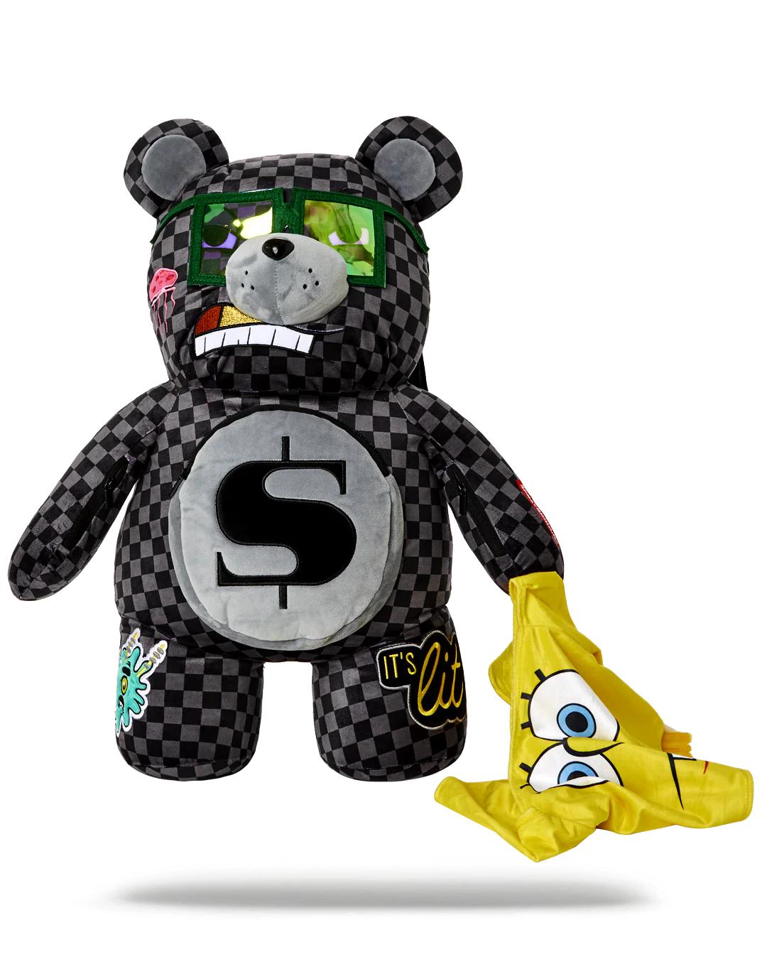Sprayground SPONGEBOB MONEYBEAR TEDDYBEAR BACKPACK