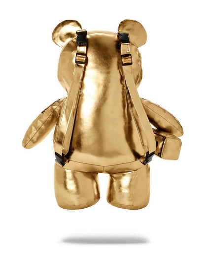 Sprayground GOLD RUSH MONEYBEAR TEDDYBEAR BACKPACK