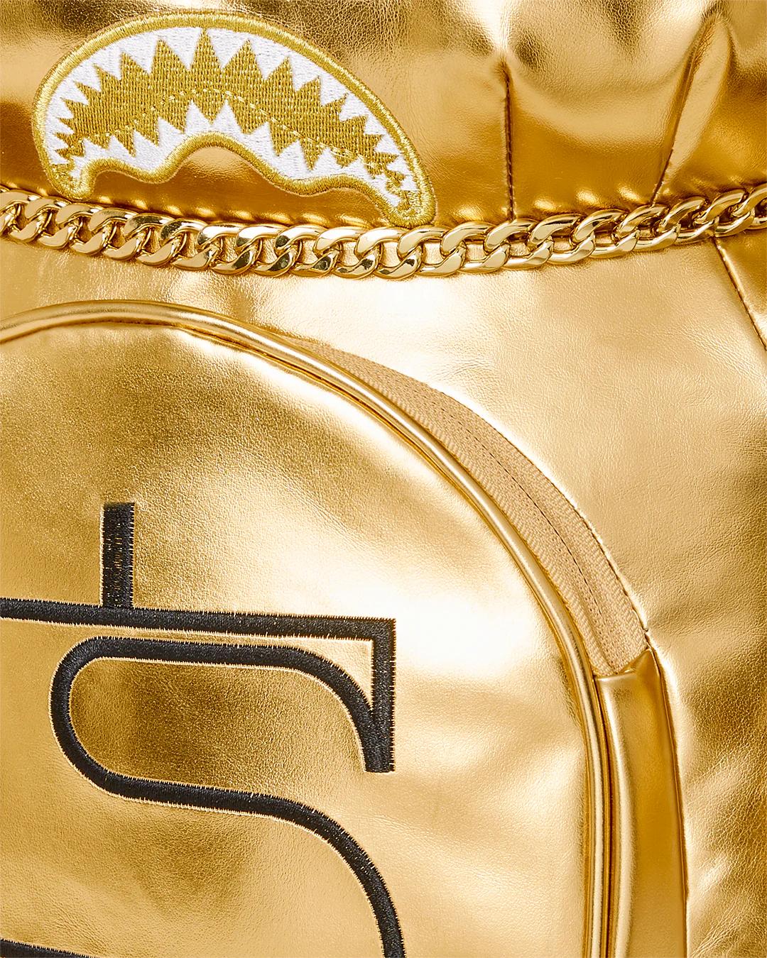 Sprayground GOLD RUSH MONEYBEAR TEDDYBEAR BACKPACK