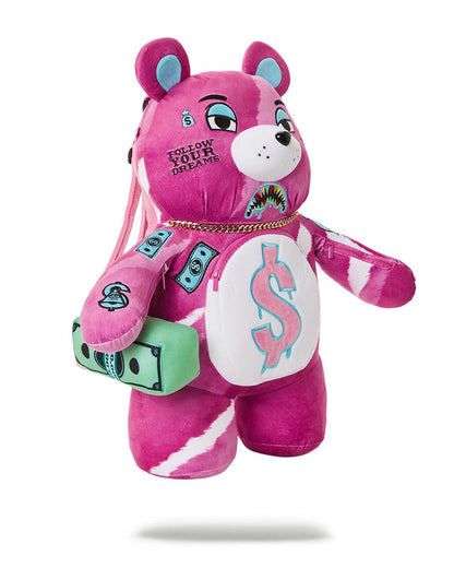 Sprayground PINK PUNK MONEYBEAR TEDDYBEAR BACKPACK