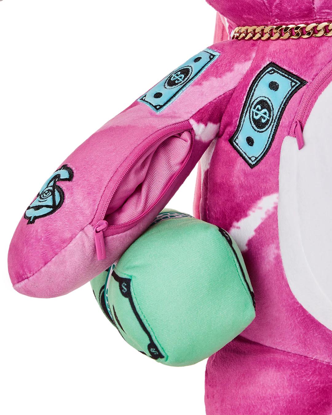 Sprayground PINK PUNK MONEYBEAR TEDDYBEAR BACKPACK