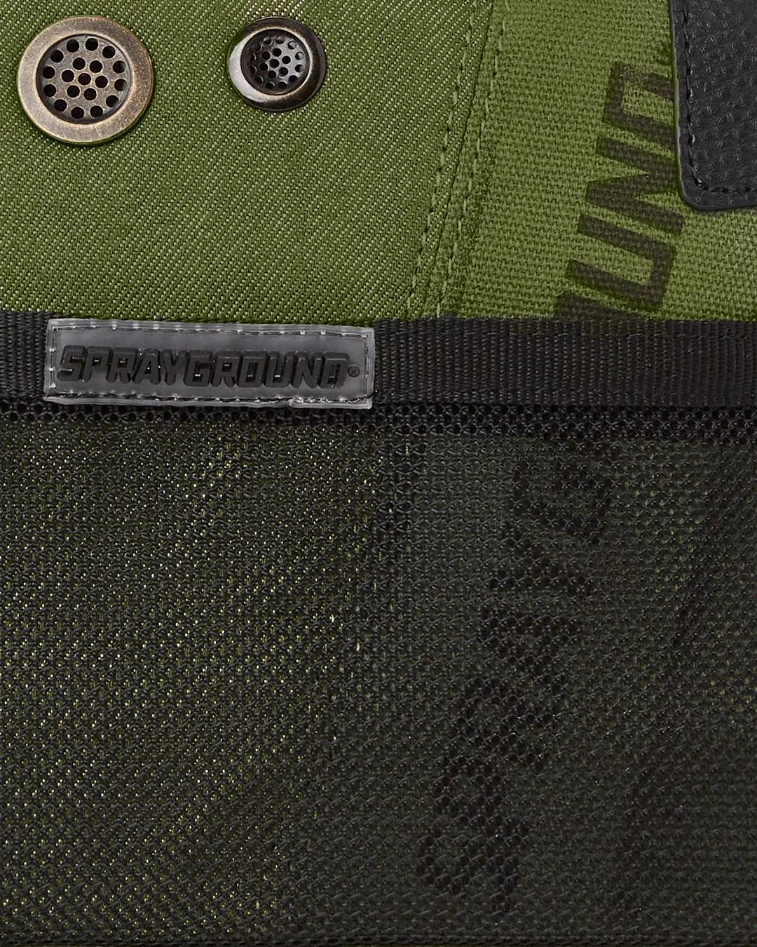 Sprayground SPECIAL OPS OPERATION SUCCE$$ BRICKSIDE TOILETRY MESSENGER BAG