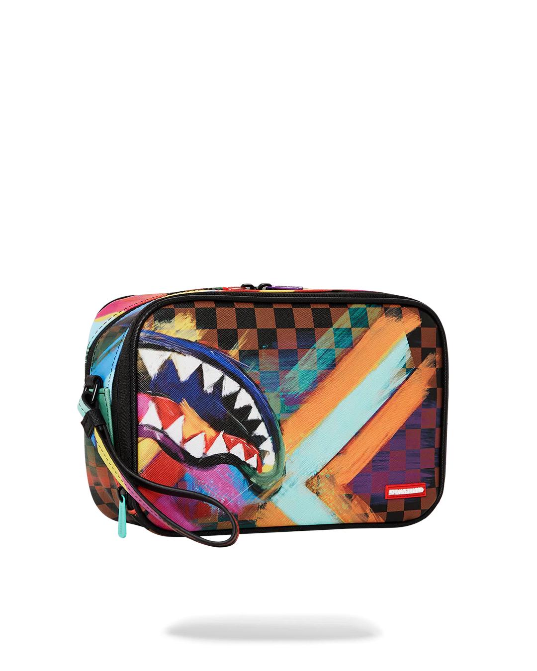 Sprayground SHARKS IN PARIS CITY STREAKS TOILETRY BAG