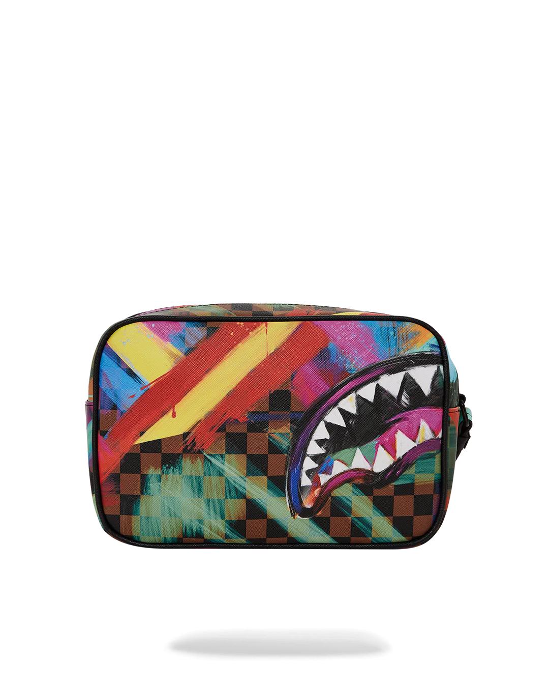 Sprayground SHARKS IN PARIS CITY STREAKS TOILETRY BAG