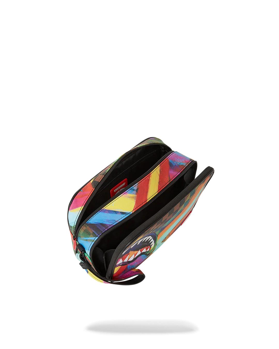 Sprayground SHARKS IN PARIS CITY STREAKS TOILETRY BAG