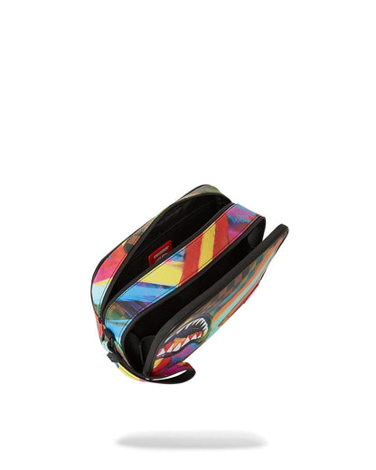 Sprayground SHARKS IN PARIS CITY STREAKS TOILETRY BAG