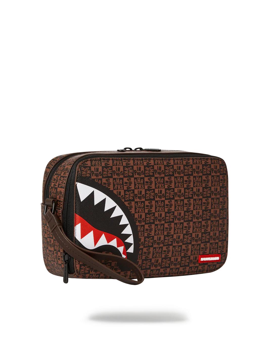 Sprayground FRENZY SHARKS TOILETRY BAG
