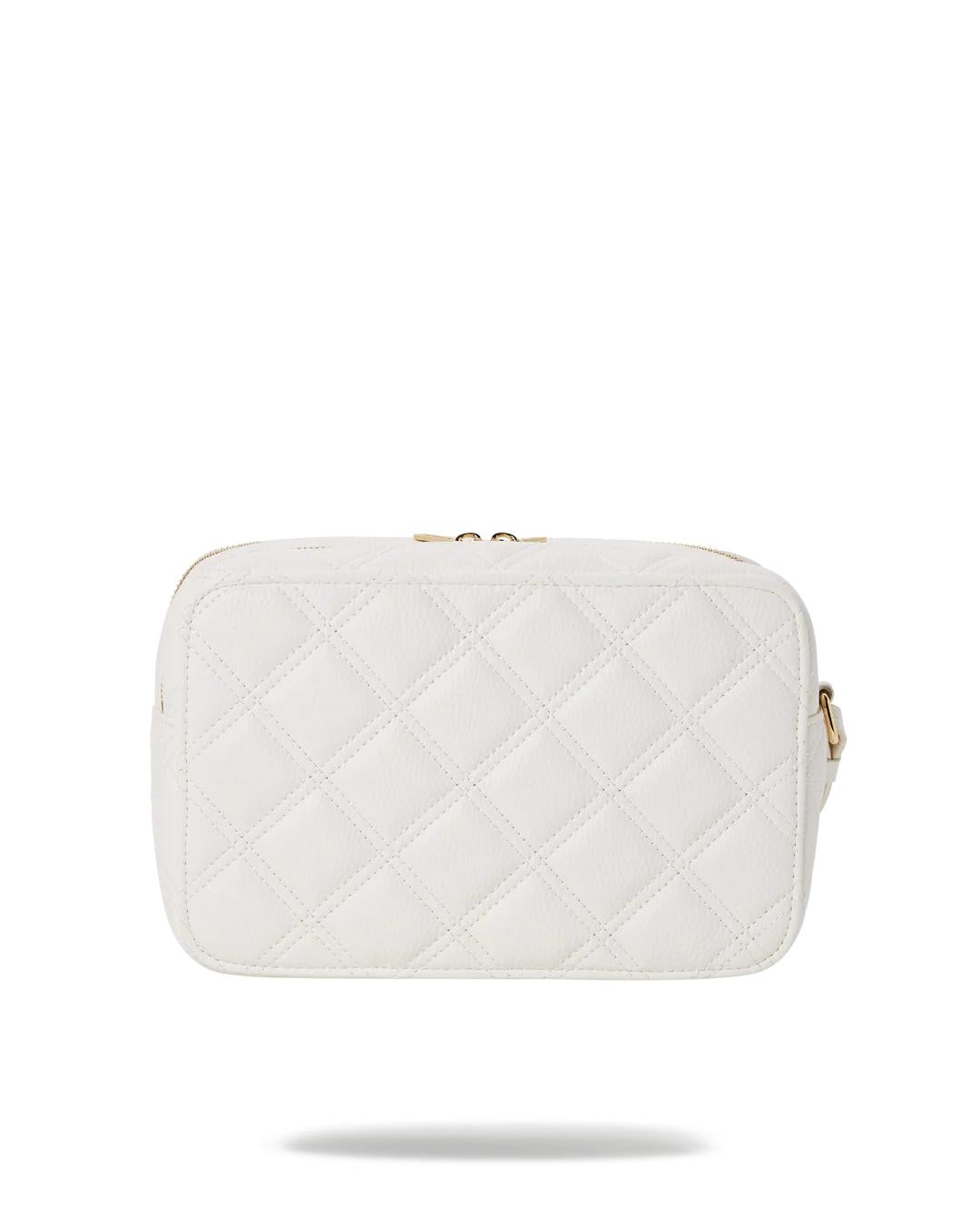 Sprayground RIVIERA LE BLANC GOLD CHAIN SHARK TOILETRY BAG