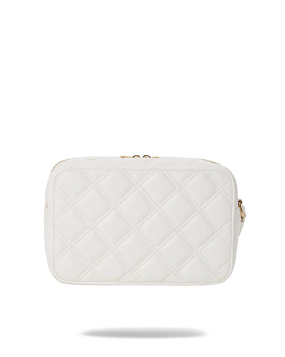 Sprayground RIVIERA LE BLANC GOLD CHAIN SHARK TOILETRY BAG