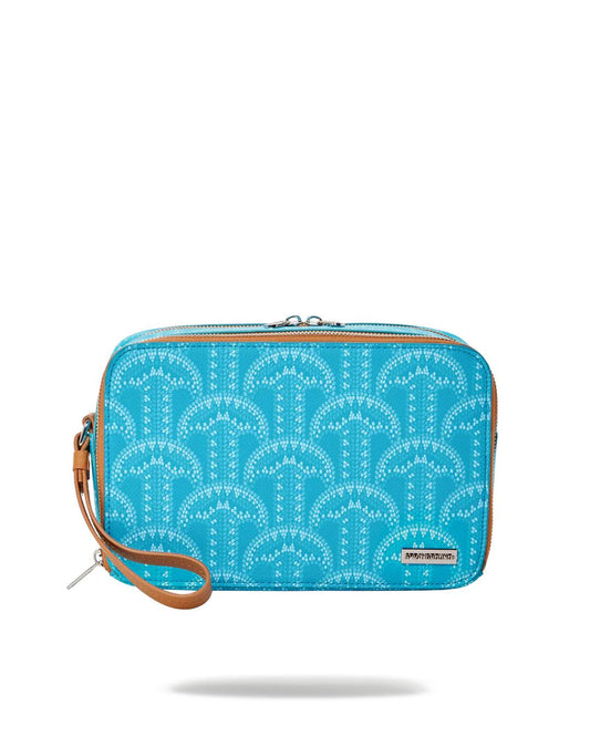 Sprayground ILLUCHAINS TURQ TOILETRY BAG