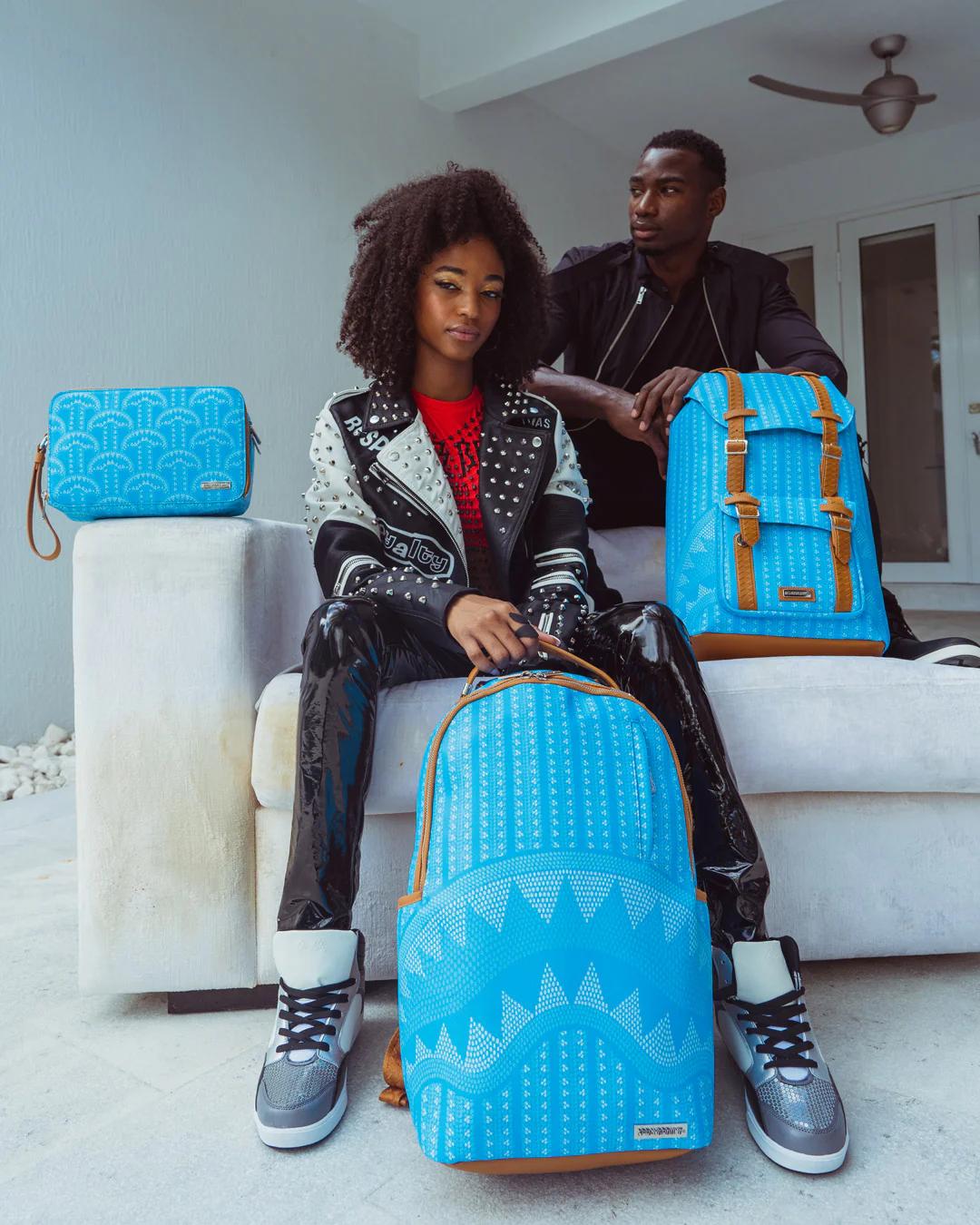 Sprayground ILLUCHAINS TURQ TOILETRY BAG