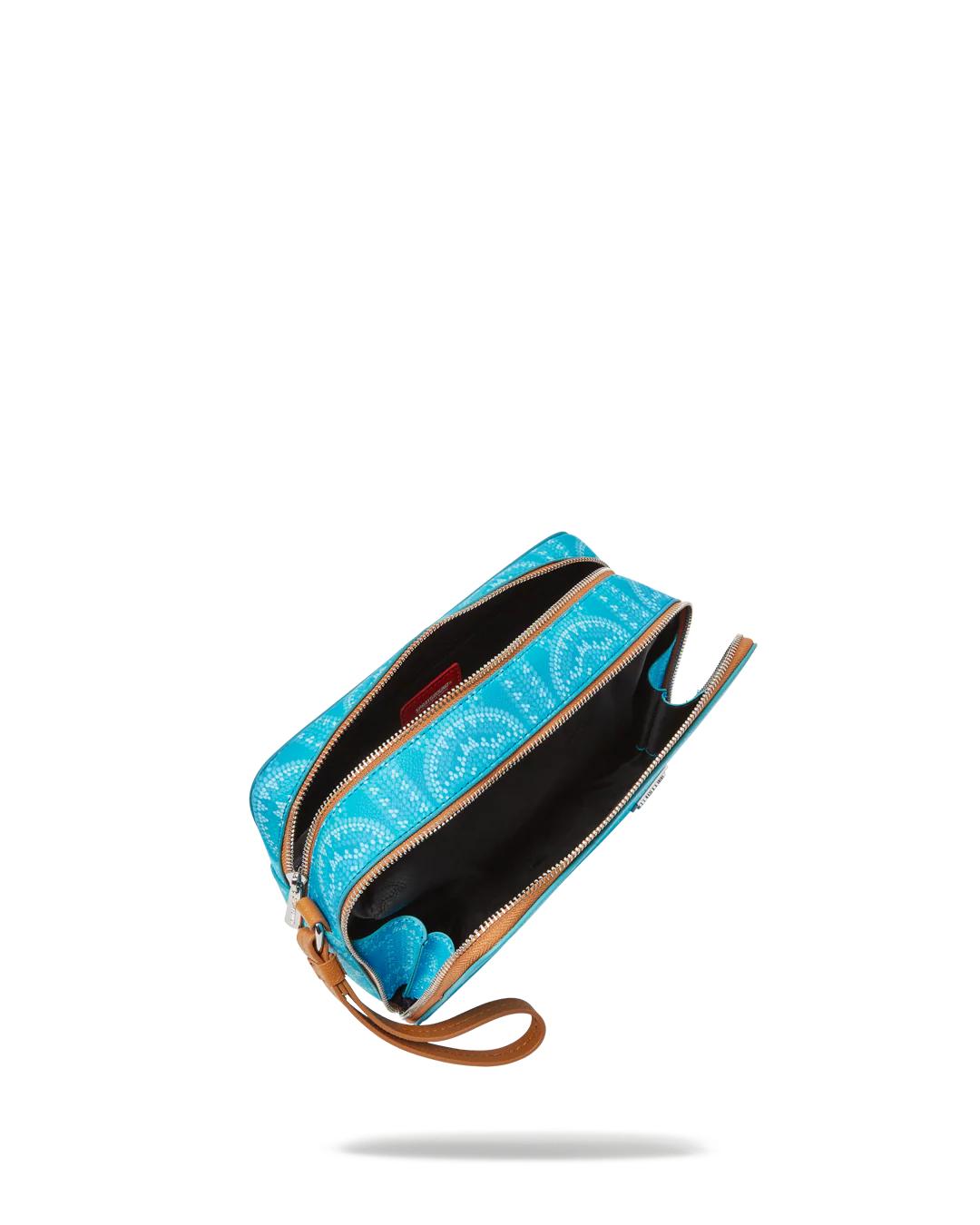 Sprayground ILLUCHAINS TURQ TOILETRY BAG