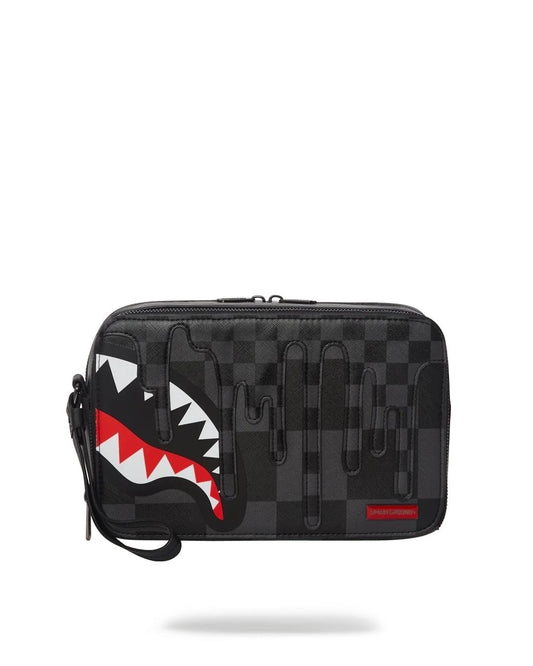 Sprayground XTC GREY SHARKS IN PARIS TOILETRY BAG